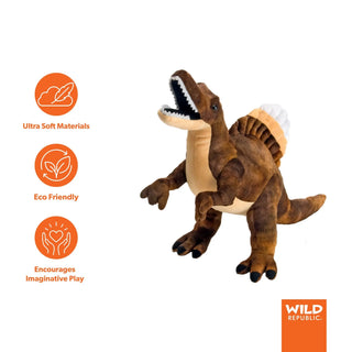Wild Republic Dinosauria Spinosaurus Stuffed Animal - 10" Stuffed Animals