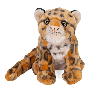   Wild Republic -  Clouded Leopard Stuffed Animal - 12"  Stuffed Animals