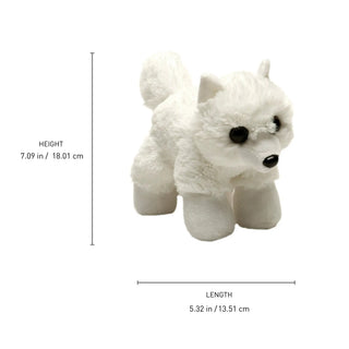 Wild Republic Hug'ems Arctic Fox Stuffed Animal - 7" Stuffed Animals