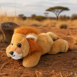 Wild Republic Hug'ems Lion Stuffed Animal - 7" Stuffed Animals