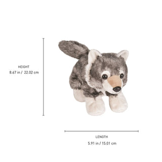 Wild Republic Hug'ems Wolf Stuffed Animal - 7" Stuffed Animals
