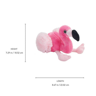 Wild Republic Hug'ems Flamingo Stuffed Animal - 7" Stuffed Animals