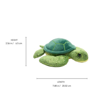 Wild Republic Hug'ems Green Sea Turtle Stuffed Animal - 7" Stuffed Animals