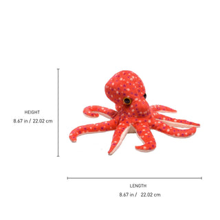 Wild Republic Hug'ems Octopus Stuffed Animal - 7" Stuffed Animals