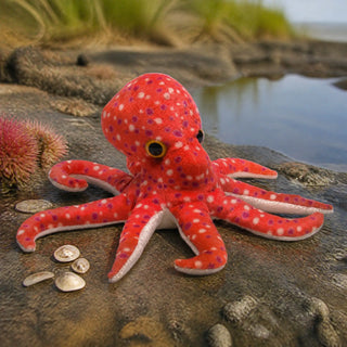 Wild Republic Hug'ems Octopus Stuffed Animal - 7" Stuffed Animals