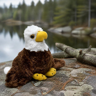Wild Republic Hug'ems Eaglet Stuffed Animal - 7" Stuffed Animals