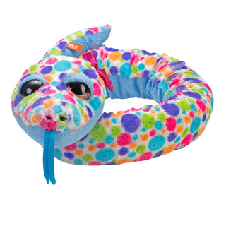   Wild Republic -  Colorful Polka Dot Snake Stuffed Animal - 54"  Stuffed Animals
