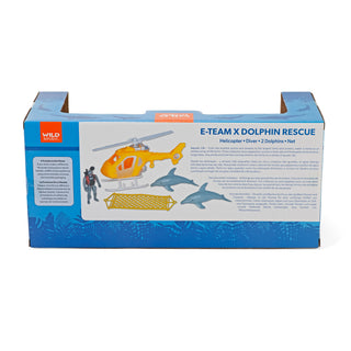 Wild Republic E-Team X Dolphin Box Set - 6" Games and Action Toys