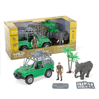 Wild Republic E-Team X African Safari Expedition Box Set - 6" Games and Action Toys