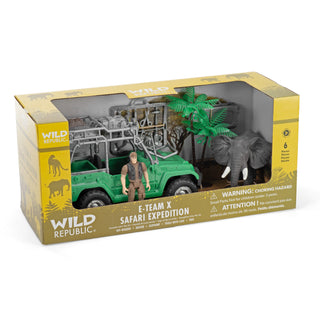 Wild Republic E-Team X African Safari Expedition Box Set - 6" Games and Action Toys