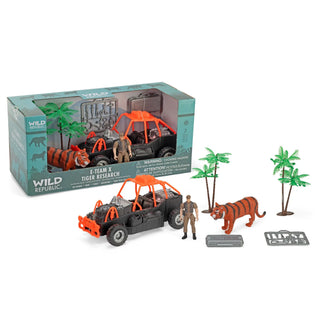Wild Republic E-Team X Tiger Rescue Box Set - 6" Games and Action Toys