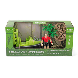 Wild Republic E-Team X Swamp Box Set - 6" Games and Action Toys