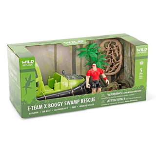Wild Republic E-Team X Swamp Box Set - 6" Games and Action Toys