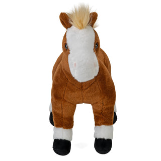   Wild Republic -  Brown Standing Horse Stuffed Animal - 12" Class  Stuffed Animals