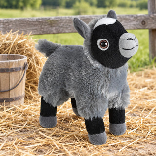 Wild Republic Cuddlekins Mini Goat Stuffed Animal - 8" Stuffed Animals