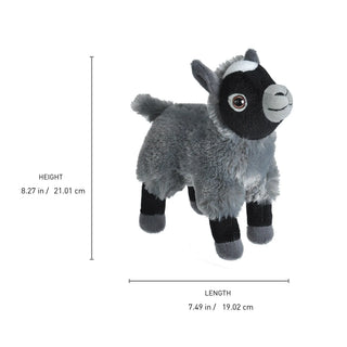 Wild Republic Cuddlekins Mini Goat Stuffed Animal - 8" Stuffed Animals