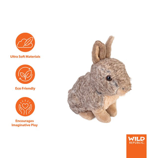 Wild Republic Cuddlekins Mini Bunny Stuffed Animal - 8" Stuffed Animals