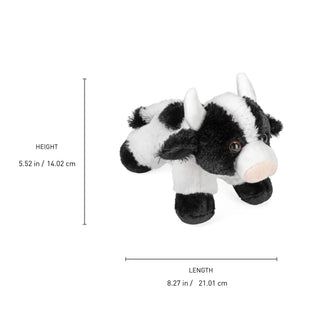Wild Republic Hug'ems Cow Stuffed Animal - 7" Stuffed Animals