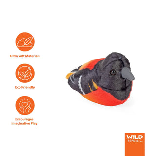 Wild Republic Audubon Birds Baltimore Oriole Stuffed Animal - 5.5" Stuffed Animals