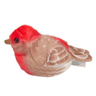   Wild Republic -  Audubon II House Finch Stuffed Animal with Sound - 5"  Stuffed Animals