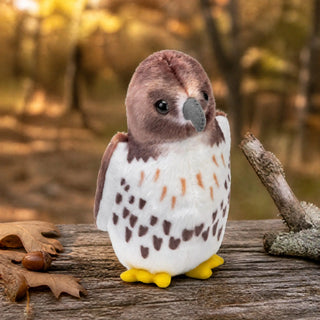 Wild Republic Audubon Birds Red Tailed Hawk Stuffed Animal - 5.5" Stuffed Animals