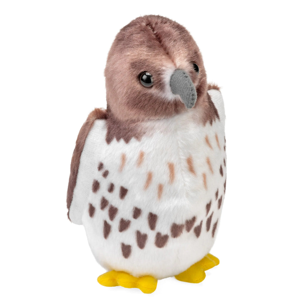 Wild Republic Audubon II Red-tailed Hawk Stuffed Animal with Sound ...