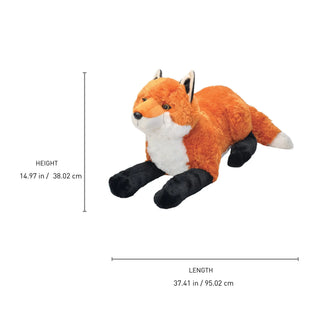 Wild Republic Cuddlekins Jumbo Red Fox Stuffed Animal - 30" Stuffed Animals
