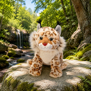 Wild Republic Cuddlekins Bobcat Stuffed Animal - 12" Stuffed Animals