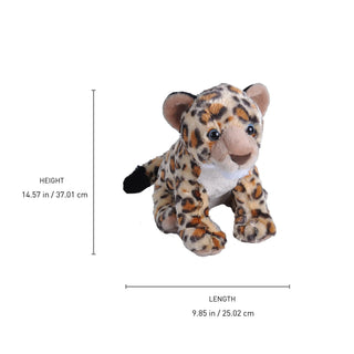 Wild Republic Cuddlekins Leopard Cub Stuffed Animal - 12" Stuffed Animals