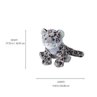 Wild Republic Cuddlekins Snow Leopard Cub Stuffed Animal - 12" Stuffed Animals