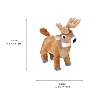 Wild Republic Cuddlekins White Tail Buck Stuffed Animal - 12" Stuffed Animals