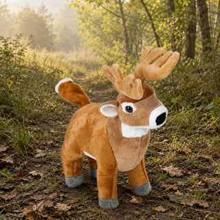 Wild Republic Cuddlekins White Tail Buck Stuffed Animal - 12" Stuffed Animals
