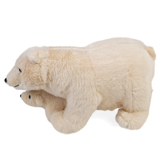   Wild Republic -  Polar Bear - Mom & Baby 12"  Stuffed Animals