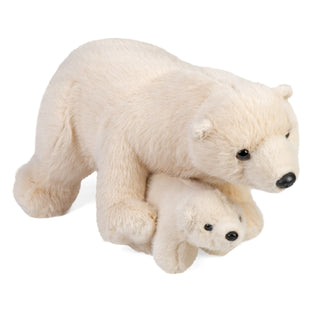   Wild Republic -  Polar Bear - Mom & Baby 12"  Stuffed Animals