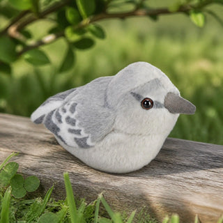 Wild Republic Audubon Birds Northern Mockingbird Stuffed Animal - 5.5" Stuffed Animals