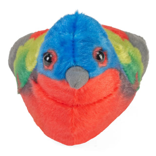   Wild Republic -  Audubon II Painted Bunting Stuffed Animal with Sound - 5"  Stuffed Animals