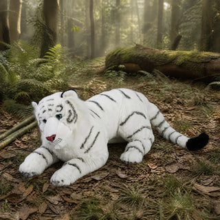 Wild Republic Cuddlekins Jumbo White Tiger Stuffed Animal - 30" Stuffed Animals