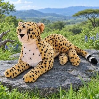Wild Republic Cuddlekins Jumbo Cheetah Stuffed Animal - 30" Stuffed Animals