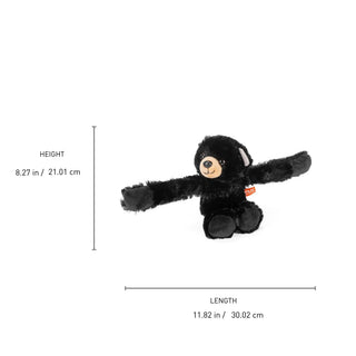 Wild Republic Huggers Black Bear Stuffed Animal - 8" Stuffed Animals