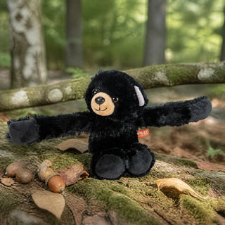 Wild Republic Huggers Black Bear Stuffed Animal - 8" Stuffed Animals
