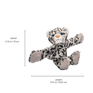 Wild Republic Huggers Snow Leopard Stuffed Animal - 8" Stuffed Animals
