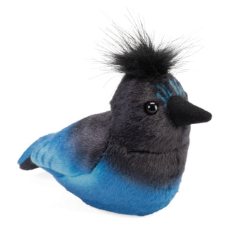   Wild Republic -  Audubon II Steller's Jay Stuffed Animal with Sound - 5"  Stuffed Animals