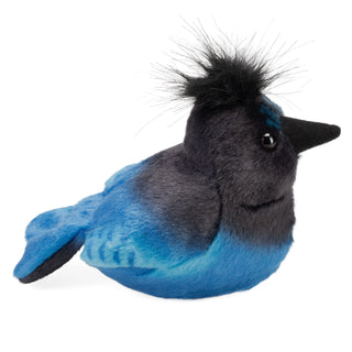   Wild Republic -  Audubon II Steller's Jay Stuffed Animal with Sound - 5"  Stuffed Animals