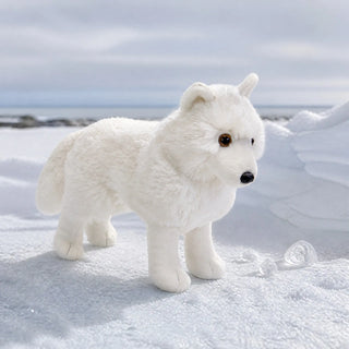 Wild Republic Cuddlekins Standing Arctic Wolf Stuffed Animal - 12" Stuffed Animals