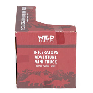   Wild Republic -  Mini Truck and Triceratops Adventure Set  Games and Action Toys