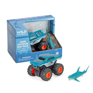   Wild Republic -  Mini Truck and Shark Adventure Set  Games and Action Toys