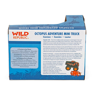 Wild Republic Mini Truck and Octopus Adventure Set Games and Action Toys