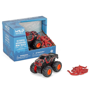 Wild Republic Mini Truck and Octopus Adventure Set Games and Action Toys