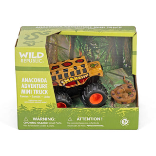 Wild Republic Mini Truck and Anaconda Adventure Set Games and Action Toys