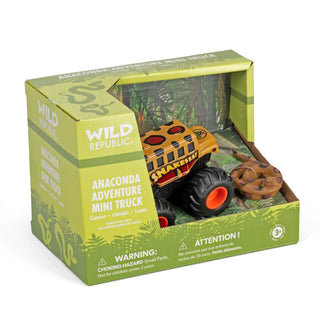 Wild Republic Mini Truck and Anaconda Adventure Set Games and Action Toys
